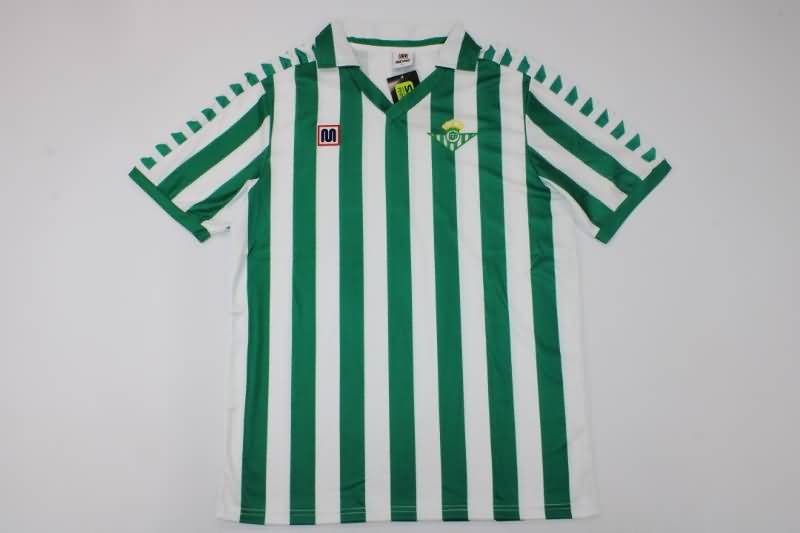 Thailand Quality(AAA) 1982/85 Real Betis Home Retro Soccer Jersey