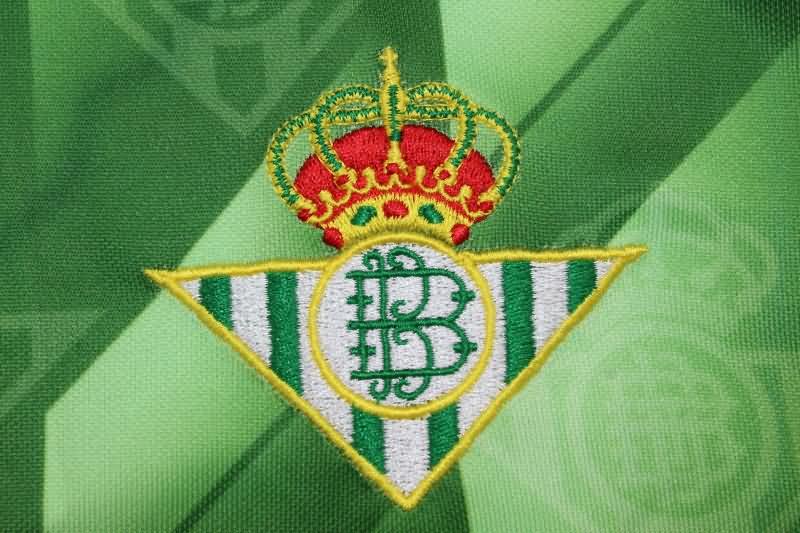 Thailand Quality(AAA) 1993/94 Real Betis Home Retro Soccer Jersey