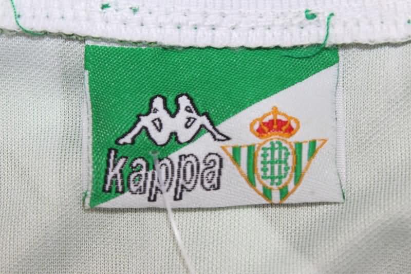 Thailand Quality(AAA) 1993/94 Real Betis Home Retro Soccer Jersey