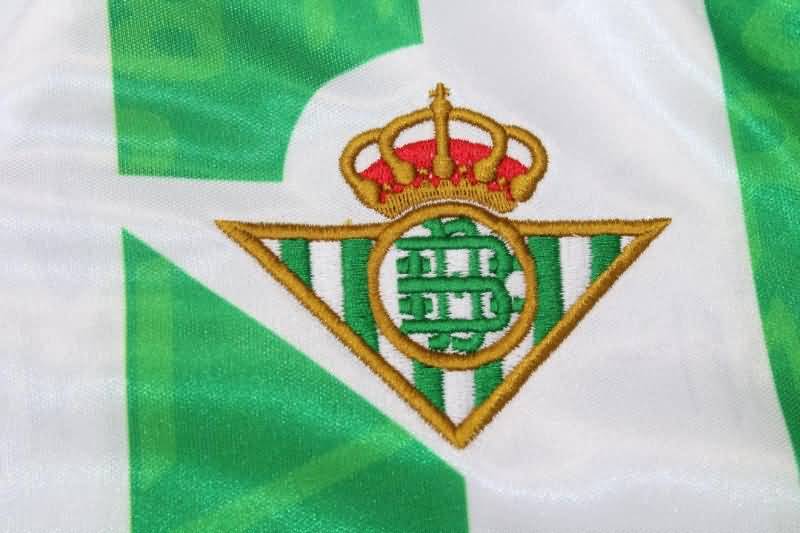 Thailand Quality(AAA) 1994/95 Real Betis Home Soccer Jersey