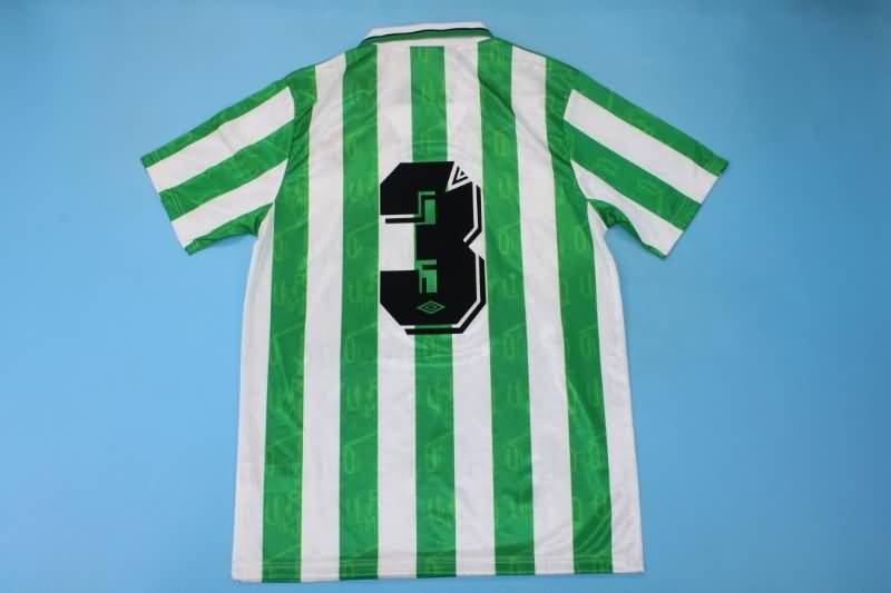 Thailand Quality(AAA) 1994/95 Real Betis Home Soccer Jersey