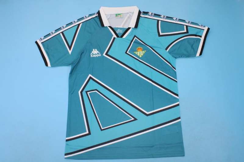 Thailand Quality(AAA) 1995/97 Real Betis Away Soccer Jersey