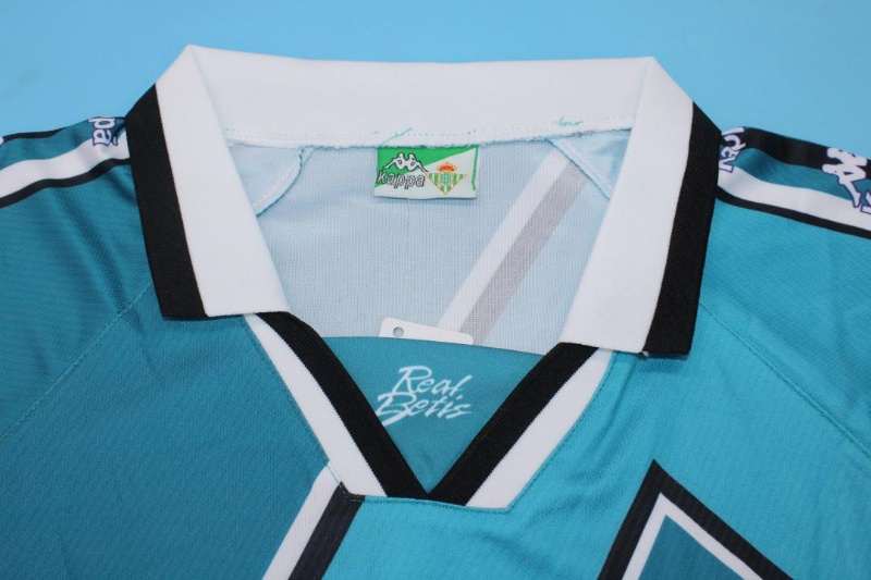 Thailand Quality(AAA) 1995/97 Real Betis Away Soccer Jersey