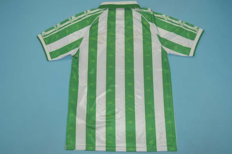 Thailand Quality(AAA) 1995/97 Real Betis Home Retro Soccer Jersey