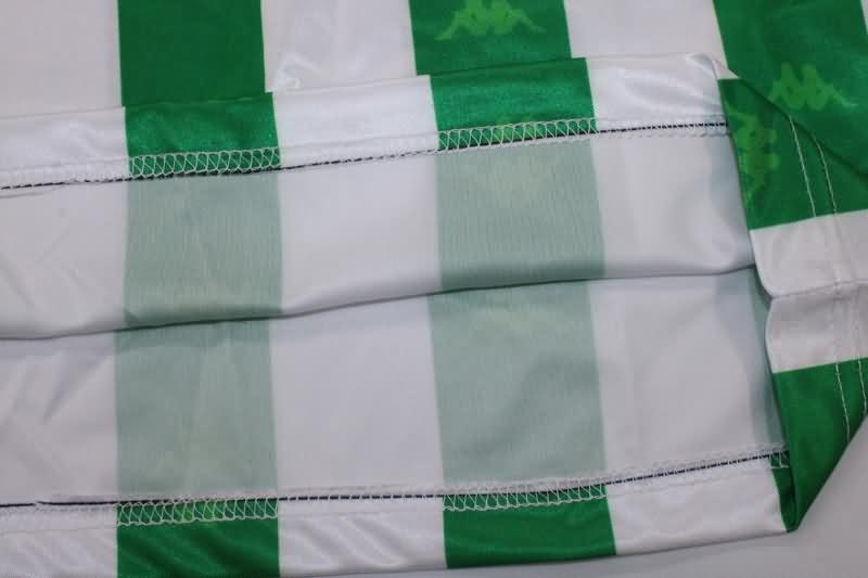 Thailand Quality(AAA) 1995/97 Real Betis Home Long Slevee Retro Soccer Jersey