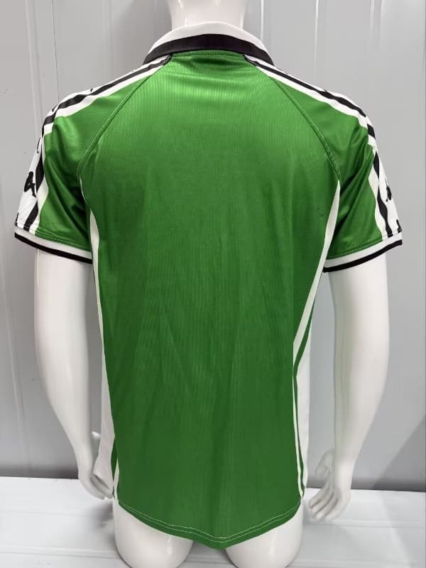 Thailand Quality(AAA) 1997/98 Real Betis Away Retro Soccer Jersey