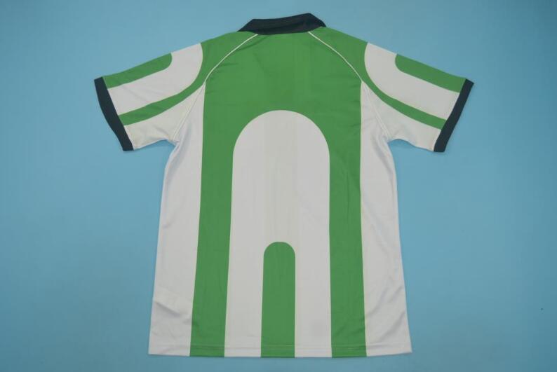 Thailand Quality(AAA) 1997/98 Real Betis Home Retro Soccer Jersey