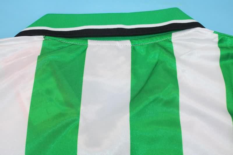 Thailand Quality(AAA) 1999/00 Real Betis Home Retro Soccer Jersey