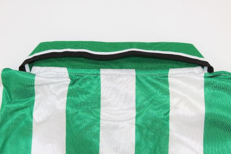 Thailand Quality(AAA) 1999/00 Real Betis Home Retro Soccer Jersey