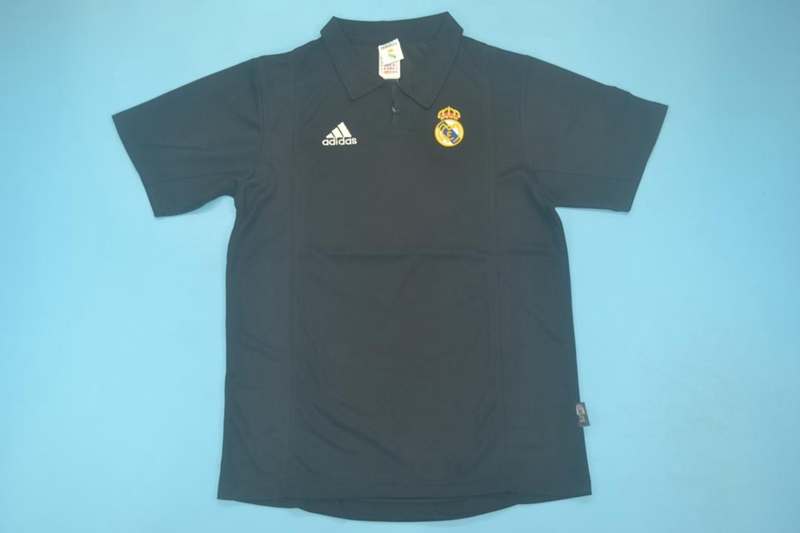 Thailand Quality(AAA) 2001/02 Real Madrid Away Retro Soccer Jersey