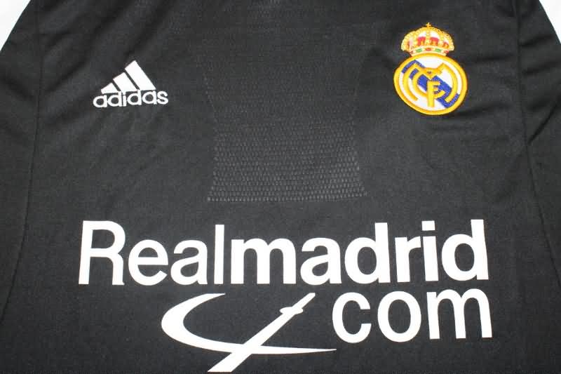 Thailand Quality(AAA) 2001/02 Real Madrid Away Retro Laliga Soccer Jersey