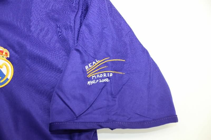 Thailand Quality(AAA) 2002/03 Real Madrid Third Retro Soccer Jersey