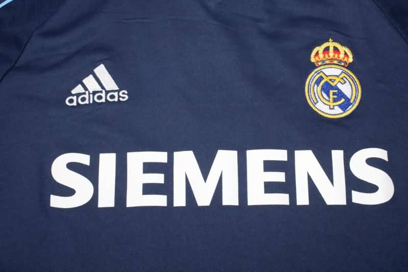Thailand Quality(AAA) 2005/06 Real Madrid Away Retro Soccer Jersey