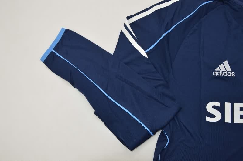 Thailand Quality(AAA) 2005/06 Real Madrid Away Long Sleeve Retro Soccer Jersey