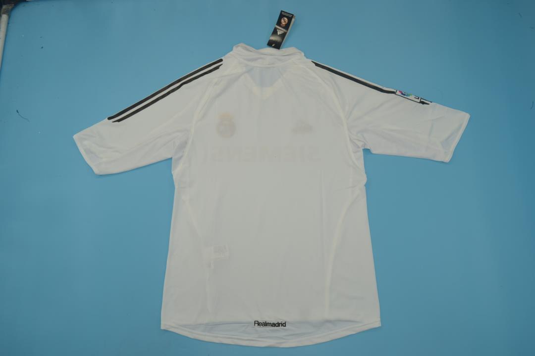 Thailand Quality(AAA) 2005/06 Real Madrid Home Retro Soccer Jersey
