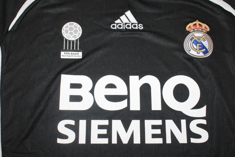 Thailand Quality(AAA) 2006/07 Real Madrid Away Retro Soccer Jersey
