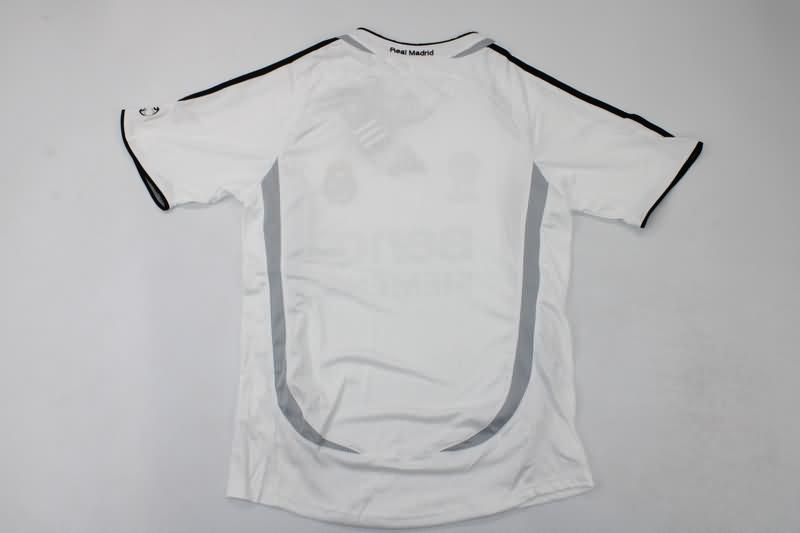 Thailand Quality(AAA) 2006/07 Real Madrid Home Retro Soccer Jersey