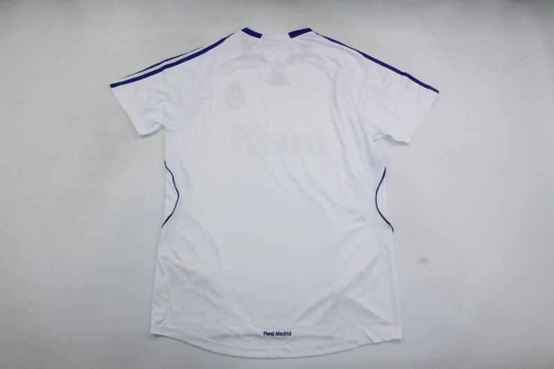 Thailand Quality(AAA) 2007/08 Real Madrid Home Retro Soccer Jersey