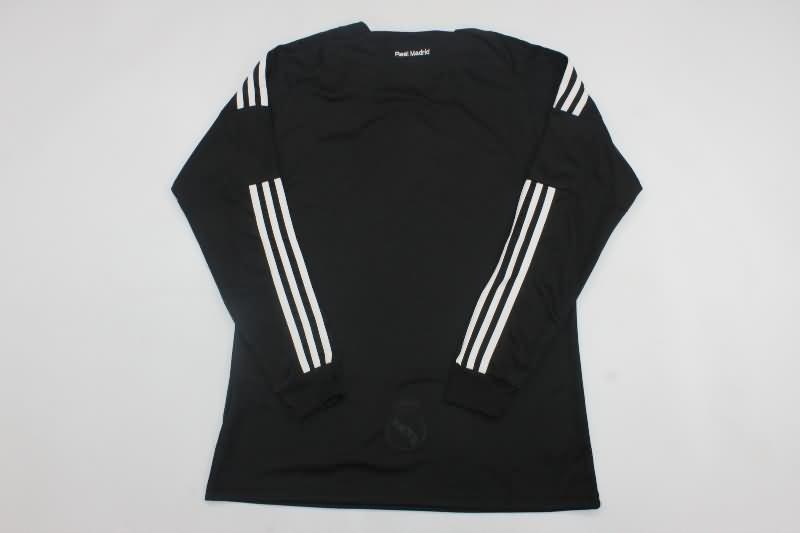 Thailand Quality(AAA) 2008/09 Real Madrid Away Long Sleeve Retro Soccer Jersey