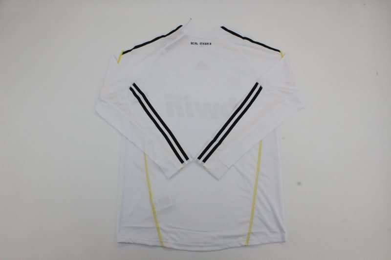 Thailand Quality(AAA) 2009/10 Real Madrid Home Long Retro Soccer Jersey (Player)