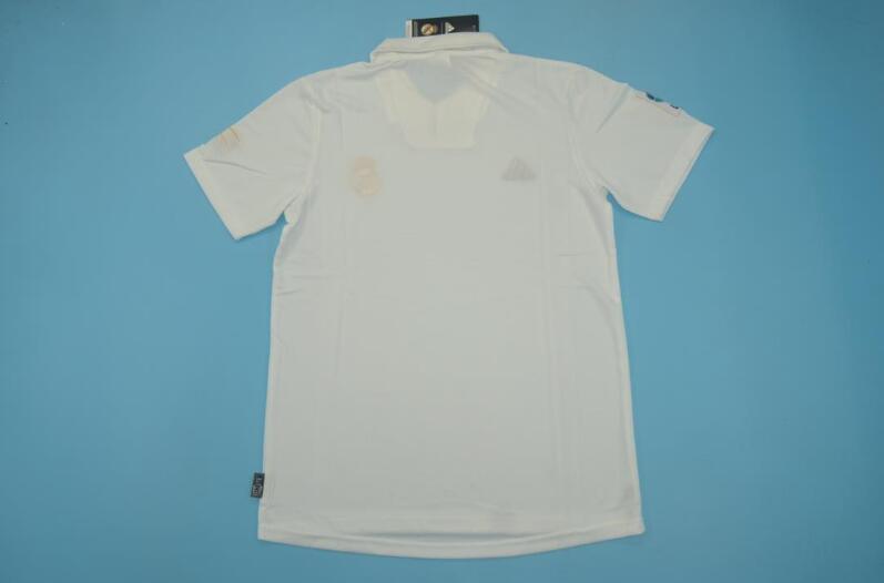 Thailand Quality(AAA) 100 Real Madrid Anniversary Retro Soccer Jersey