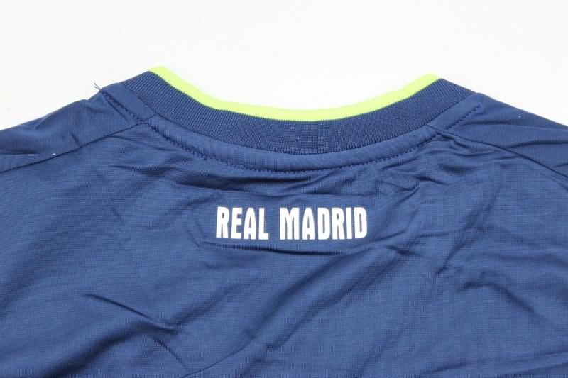 Thailand Quality(AAA) 2010/11 Real Madrid Away Long Sleeve Retro Soccer Jersey