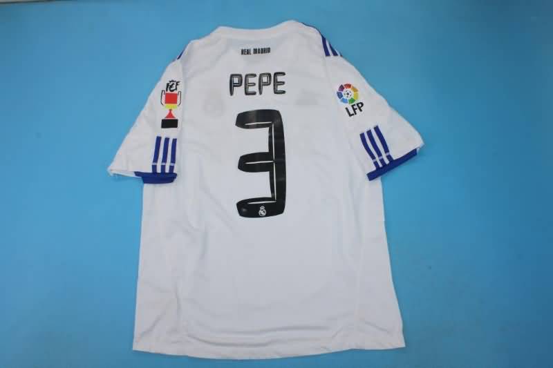 Thailand Quality(AAA) 2010/11 Real Madrid Home Retro Soccer Jersey