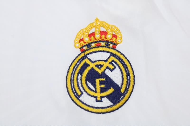 Thailand Quality(AAA) 2010/11 Real Madrid Home Retro Soccer Jersey(L/S)