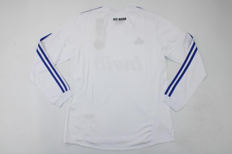 Thailand Quality(AAA) 2010/11 Real Madrid Home Retro Soccer Jersey(L/S)