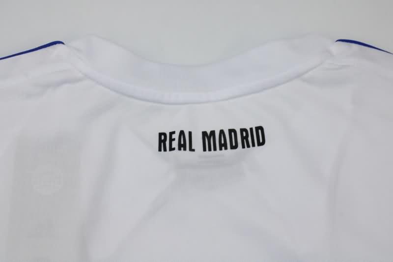 Thailand Quality(AAA) 2010/11 Real Madrid Home Retro Soccer Jersey(L/S)