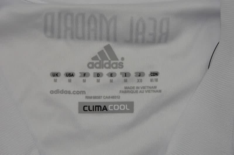 Thailand Quality(AAA) 2010/11 Real Madrid Home Long Retro Soccer Jersey (Player)