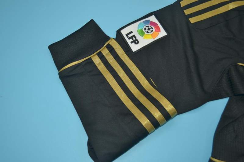 Thailand Quality(AAA) 2011/12 Real Madrid Away Retro Soccer Jersey(L/S)
