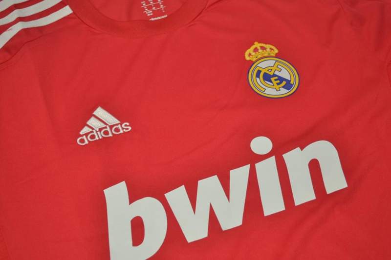 Thailand Quality(AAA) 2011/12 Real Madrid Third Retro Soccer Jersey(L/S)