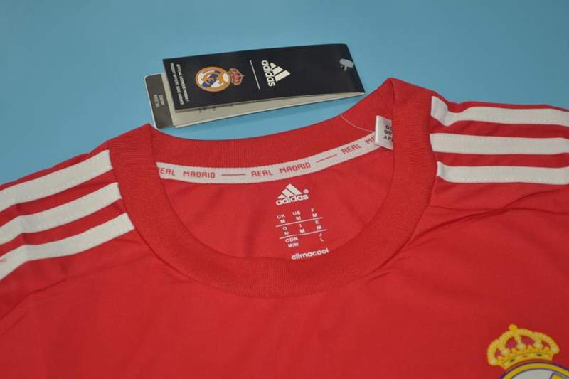 Thailand Quality(AAA) 2011/12 Real Madrid Third Retro Soccer Jersey(L/S)