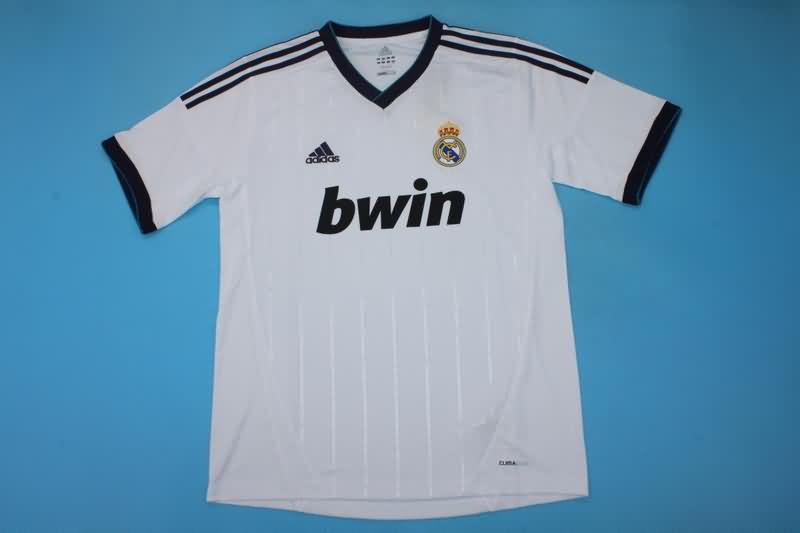 Thailand Quality(AAA) 2012/13 Real Madrid Home Retro Soccer Jersey