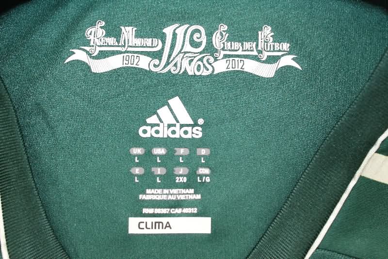 Thailand Quality(AAA) 2012/13 Real Madrid Third Long Sleeve Retro Soccer Jersey (Player)