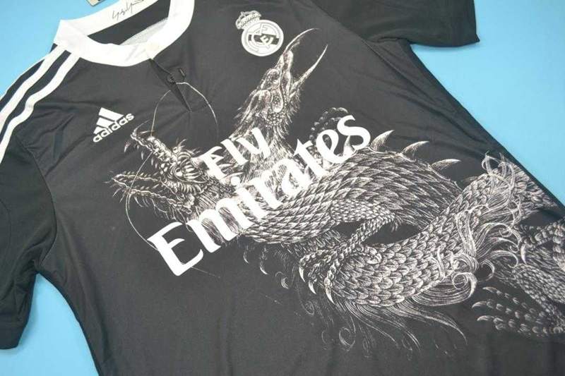 Thailand Quality(AAA) 2014/15 Real Madrid Third Retro Soccer Jersey