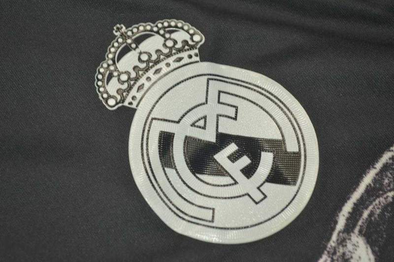 Thailand Quality(AAA) 2014/15 Real Madrid Third Retro Soccer Jersey(L/S)