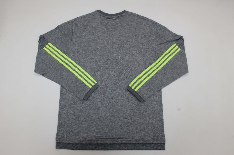 Thailand Quality(AAA) 2015/16 Real Madrid Away Long Sleeve Retro Soccer Jersey