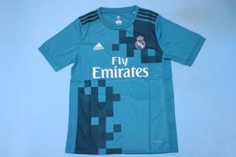 Thailand Quality(AAA) 2017/18 Real Madrid Third Retro Soccer Jersey