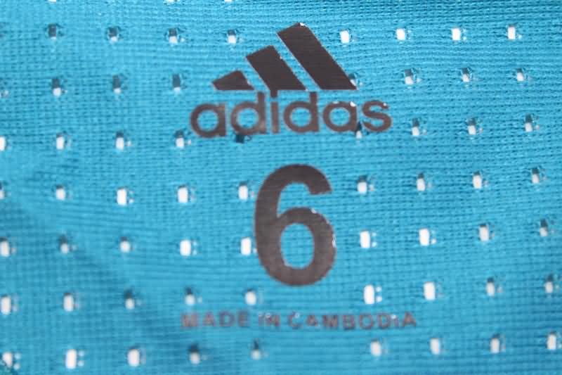 Thailand Quality(AAA) 2017/18 Real Madrid Third Retro Soccer Jersey(Player)