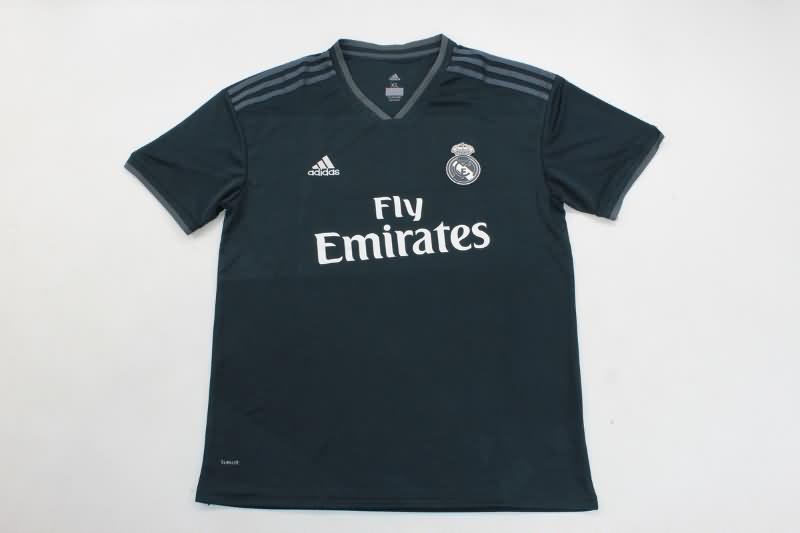 Thailand Quality(AAA) 2018/19 Real Madrid Away Retro Soccer Jersey