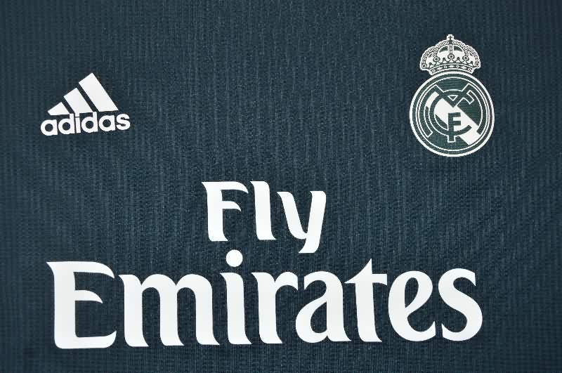 Thailand Quality(AAA) 2018/19 Real Madrid Away Retro Soccer Jersey (Player)
