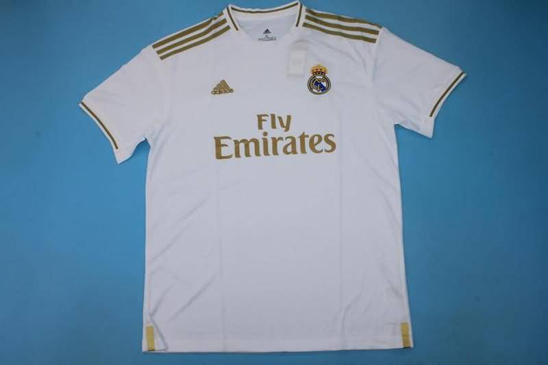Thailand Quality(AAA) 2019/20 Real Madrid Home Retro Soccer Jersey