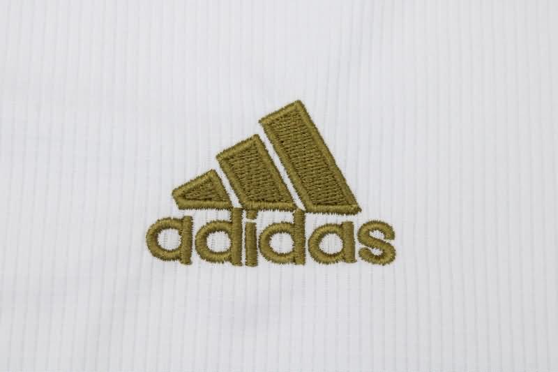 Thailand Quality(AAA) 2019/20 Real Madrid Home Long Sleeve Retro Soccer Jersey