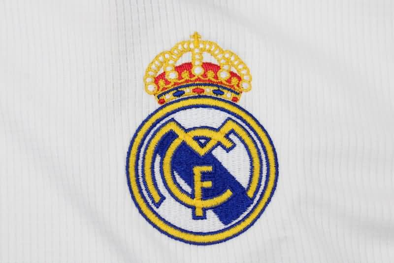 Thailand Quality(AAA) 2019/20 Real Madrid Home Long Sleeve Retro Soccer Jersey