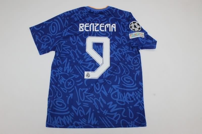 Thailand Quality(AAA) 21/22 Real Madrid Away Soccer Jersey