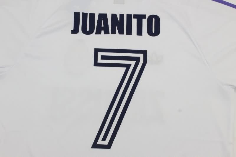 Thailand Quality(AAA) 1984/85 Real Madrid Home Retro Soccer Jersey