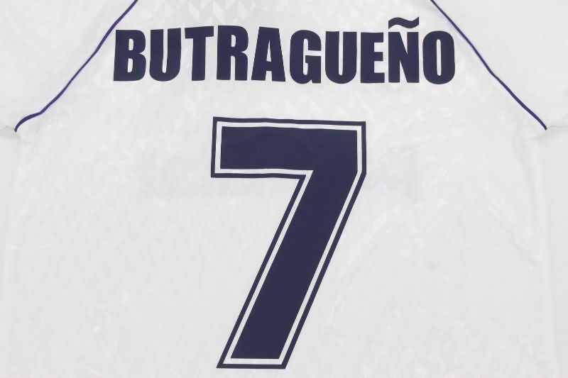 Thailand Quality(AAA) 1986/88 Real Madrid Home Retro Soccer Jersey
