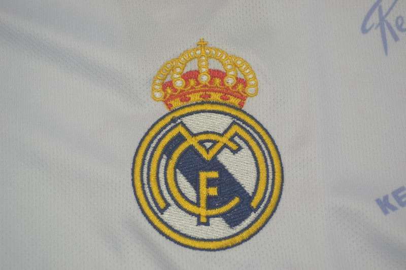 Thailand Quality(AAA) 1994/96 Real Madrid Home Retro Soccer Jersey